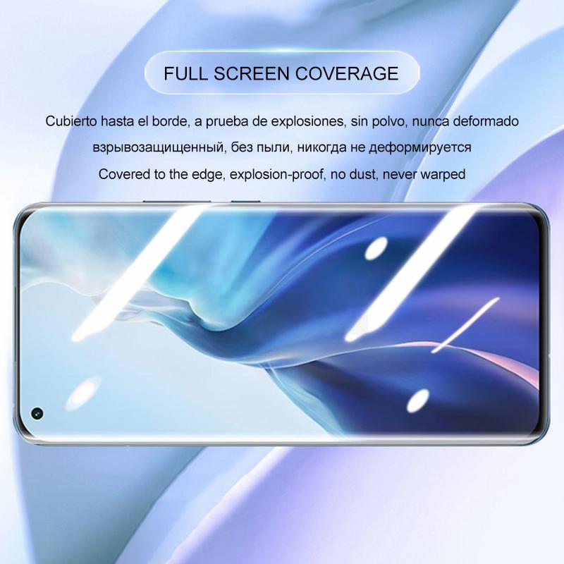 2 шт. HD гидрогелевая пленка для iPhone Samsung Huawei Honor Xiaomi Redmi OPPO Realme Vivo OnePlus Защитная пленка для экрана телефона мягкое полное покрытие