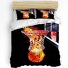 Firefighter Tool Flame Duvet Cover Bed Bedding Set For Double Home Textile Quilt Cover Pillowcases Bedroom Bedding Set No Sheet