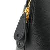 Balenciaga Ville Logo Print Leather Shell Bag Women Shoulder Bag Black 550645-0OTNM-1090