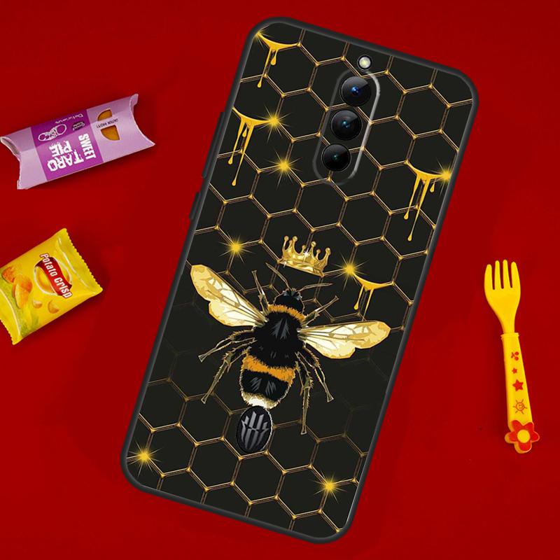 Пчела Арт Принт милый мультяшный цветочный Чехол Для ZTE Nubia Red Magic 8S 9S 10S 8 9 10 11 Pro Plus 6 7 6S 7S Pro 6R 5G 10 Air Cover