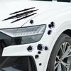 Авто Стайлинг Мотоциклы Декорация Авто Шлем Стикер 3D Авто Наклейки Авто Декаль Наклейка Имитация Дыры