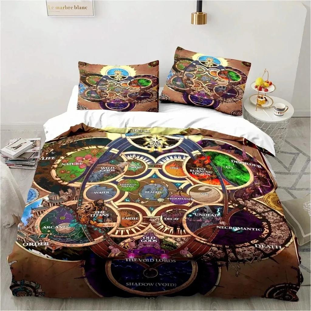 3D-печать игровой World Warcraft комплект постельного белья пододеяльник постельный комплект пододеяльник наволочка одеяло king size queen размер для мальчиков взрослых