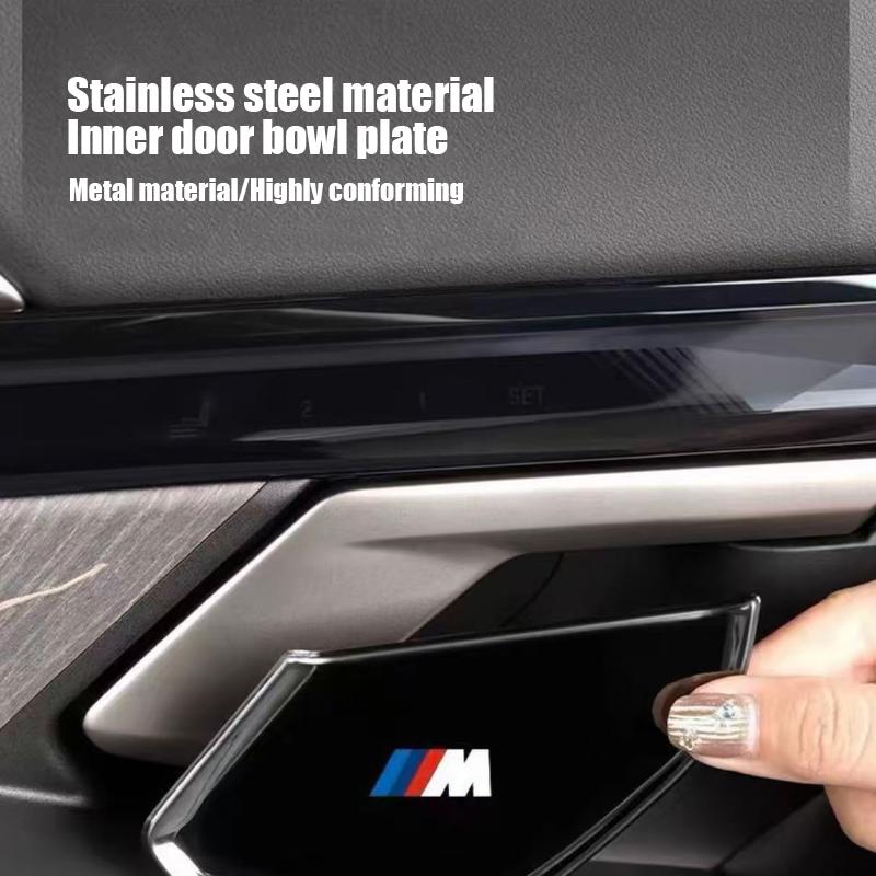 Car Door Handle Wrist Decoration Cover For BMW X5 X3 X1 5 3 Series 2026 Stainless Steel Protection Sticker Styling Accessories ZDFVU1