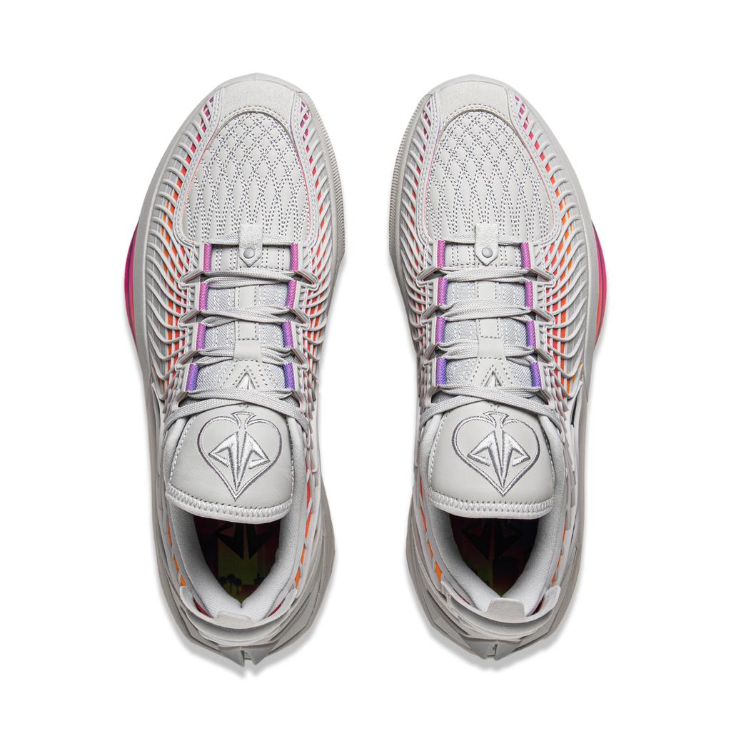 Li-Ning JB3 West Coast Men Sneakers Grey Red ABAU107-34