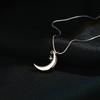 Snake Bone Chain Star Moon Necklace Glossy Moon Clavicle Chain Temperament Decoration Women