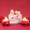 Украшение для рабочего стола Lucky Cat из смолы - милое мультяшное украшение для офиса