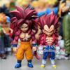Аниме Dragon Ball DAIMA Фигурка Супер Сайян 4 Гоку Веджета Фигурка Действия ПВХ Коллекционная Статуя Модель Игрушка Подарки 15.5-16.5см