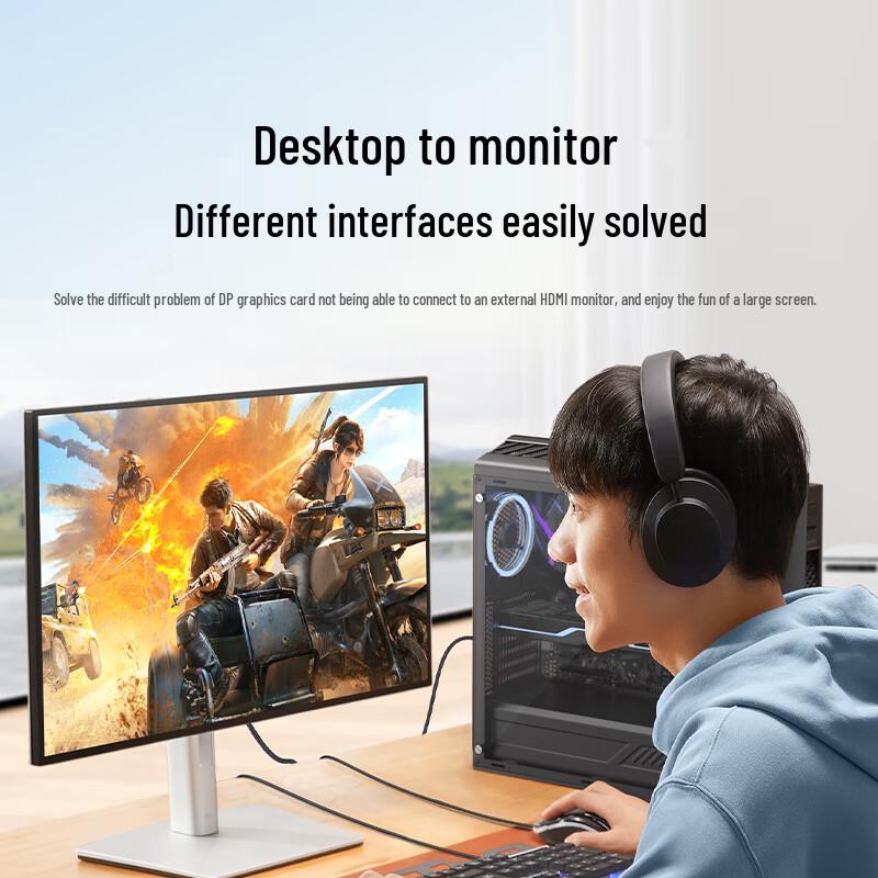 Ugreen Адаптер-кабель HDMI 2.1 на DisplayPort 1.4