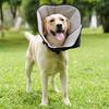 Pet Collar Soft Comfortable Pet Recovery Collar Adjustable Dogs Cats Protective Cone Collar for Post-Surgery