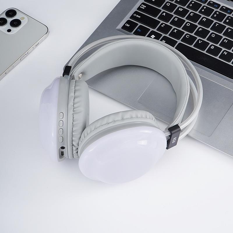 Гарнитура Bluetooth RGB Streamer Dazzling Light Headset E-sports Game Headset