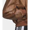 adidas Оригиналы FW25 PU Накладка Логотип бренда Три полоски Ретро Теплая Спортивная Куртка с длинным рукавом Женская куртка KC2655