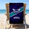 Charlotte-Hornets Logo Quick-Dry Microfiber Beach Towel Super Soft & Absorbent for Bath, Beach, Travel  Bath Time Accessory, Fan gifts