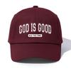 pc GOD IS GOOD Print  Baseball Cap for Adults  Minimalist Retro Style Casual Soft Adjustable Dad Hat Perfect As Gift