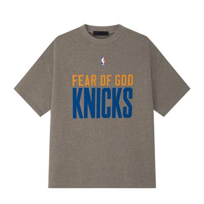 Футболка Knicks 90-х Homestead Heather Мужские Топы Бежевый 125NB252008F