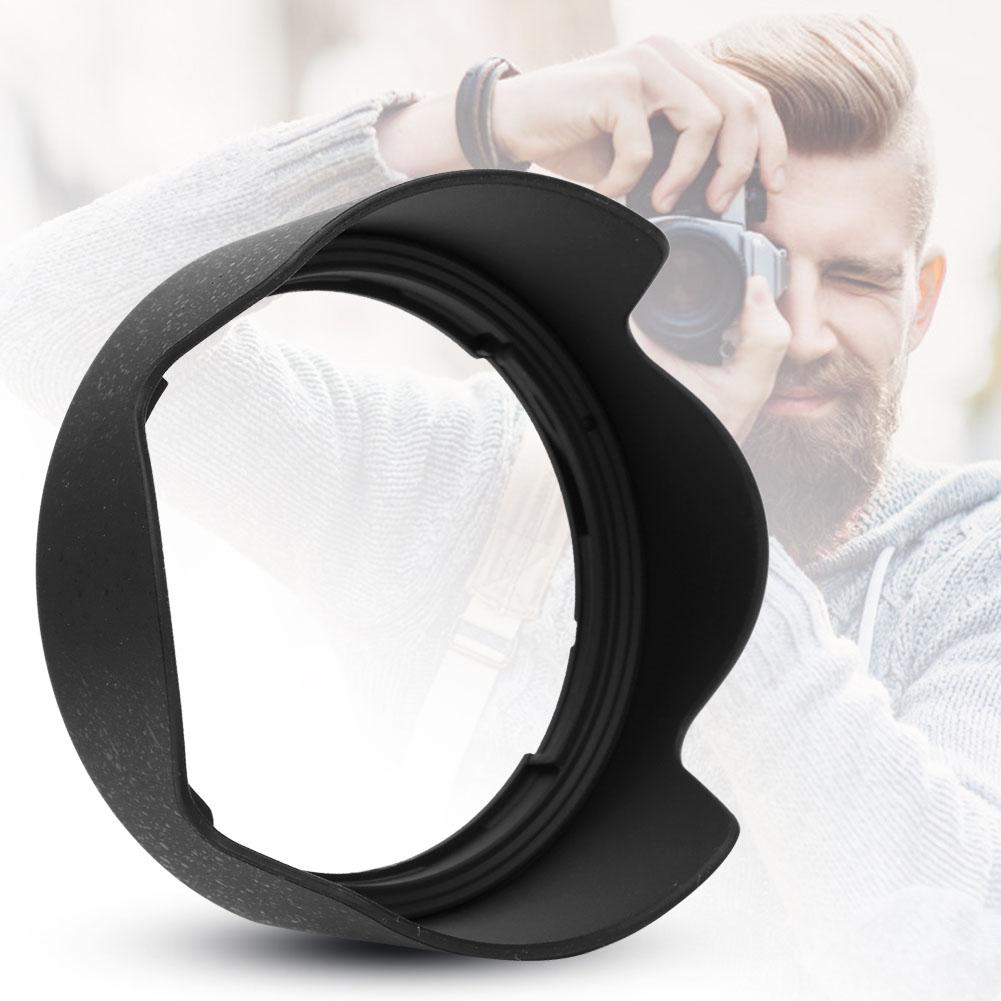 EW-73D Качественная пластиковая бленда объектива для камеры Canon EF S 18-135mm f / 3.5-5.6 IS USM