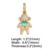 FLOLA Cute Boy and Girl Figure Necklaces for Women Gold Plated Chain DIY Family Member Necklaces Handmade Jewelry nkez13