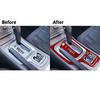Red Carbon Fiber Interior Automatic Gear Shift Kit Cover Trim For Toyota Celica