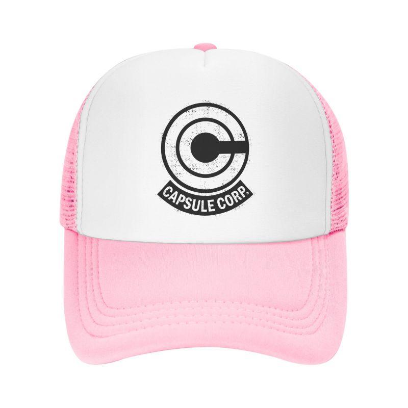 Сетчатая бейсболка Capsule Corp Унисекс Хип-хоп Snapback Кепки Летняя Дышащая Кепка-козырек Аниме DBZ Тракер Регулируемые Кепки