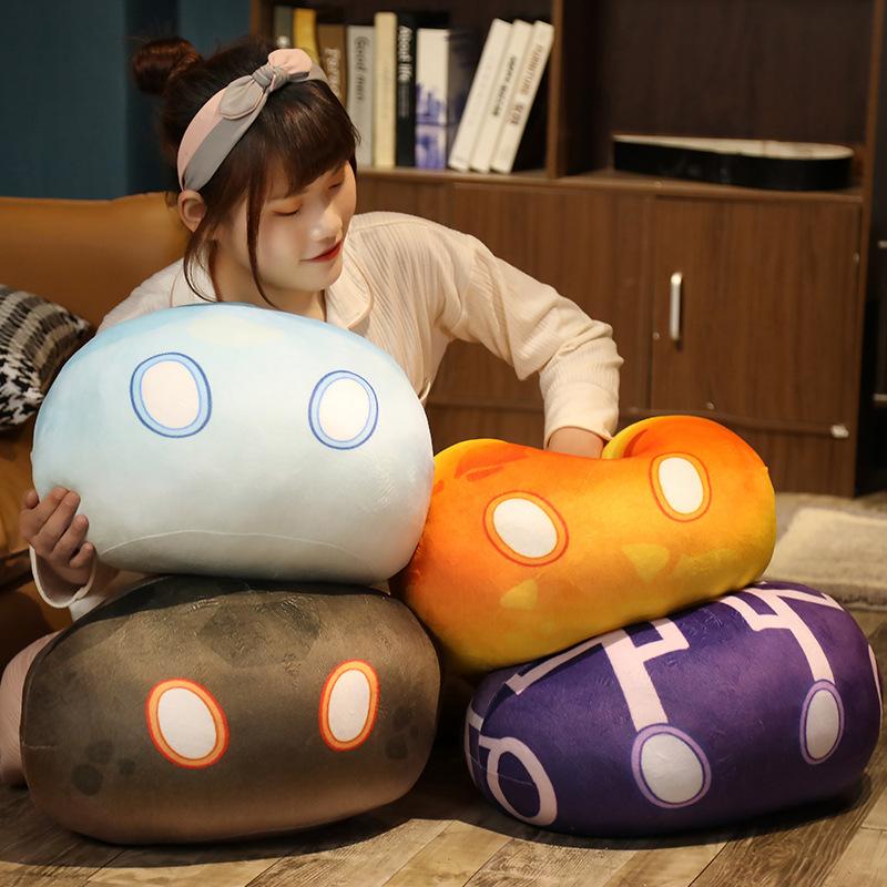 10-40 см игра Genshin Impact Slime тематическая подушка милые плюшевые куклы Keli Dango пледы горстка игрушек подушка мультяшный подарок на день рождения и Рождество