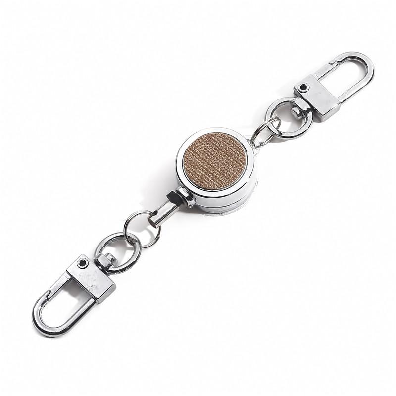 1 шт. Выдвижной брелок для ключей с цепочкой, держатель для карабина, удлиняющий брелок