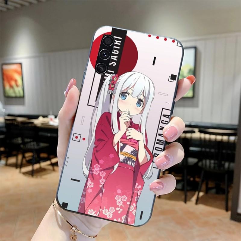 Eromanga Sensei Манга Аниме Чехол для телефона для Realme GT 2 9i 8i 7i Pro X50 X2 C35 C21 C20 C11 C3 Мягкий Черный Чехол для телефона