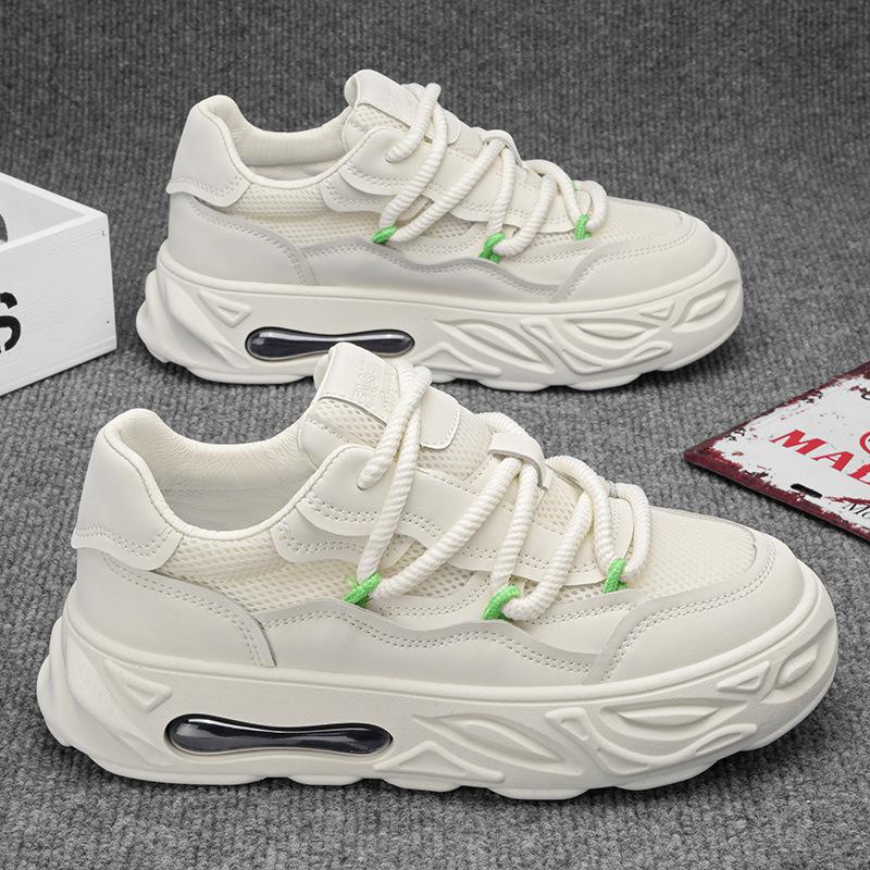 2024 New Tide Shoes Модные кроссовки для бега Универсальные дышащие повседневные мужские туфли Толстая подошва Нескользящие кроссовки Мужские дизайнерские теннисные