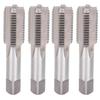 4PCS M22 Alloy Tool Steel Straight Flute Metric Hand Tap Screw Thread Tapping Hand Tool