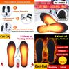 Comfortable Electric Heated Shoe Insoles For Winter With Foot Warmer Pads