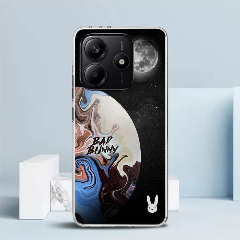 Bad Bunny X100pre Soft Cover for Xiaomi Redmi Note 15 14 13 12 Pro Plus Phone Case 14S 11S 11T 11E 10S 10 4G Pattern Shell Redmi