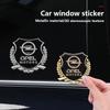 For Opel Insignia3D Metal Car Emblem Badges Stickers Car Window Sticker For Opel Corsa D Astra Insignia Mokka Adam Combo OPC Car Styling Paster