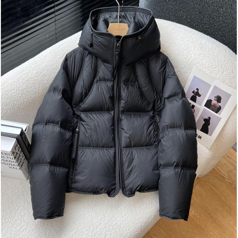 Hooded cotton-padded women's winter new small short cotton-padded clothes to keep warm, advanced sense and thin cotton-padded clothes