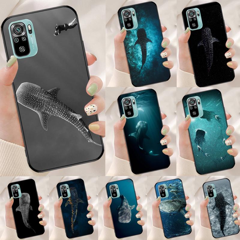 Чехол-животное Океанская Китовая Акула Для Xiaomi Redmi Note 14 13 12 9 10 11 Pro 9S 10S 11S 12S Redmi 14C 10C 12C 13C Чехол