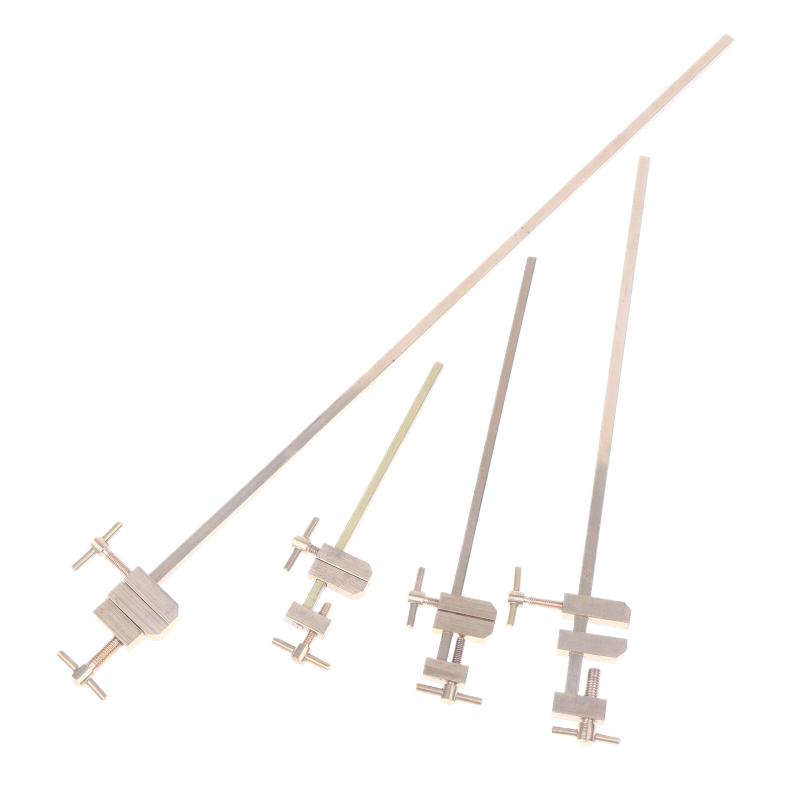 Деревообработка Латунный Японский Деревянный Струбцина F-образная Регулируемая Губка С Накатными Зажимными Винтами Столярное Дело Миниатюрный Быстрозажимной