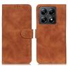 KHAZNEH For Xiaomi 14T Case Retro PU Leather Wallet Stand Phone Cover