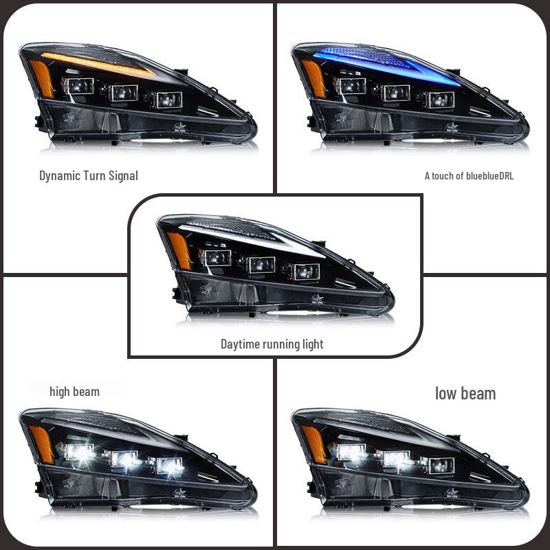 LED Projector Headlights for 2006-2012 Lexus IS250/IS300
