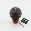 5 Speed Universal PU Leather Gear Shift Knob Manual Car Gear Stick Head Shift Replacement Knob Modified Shift Head