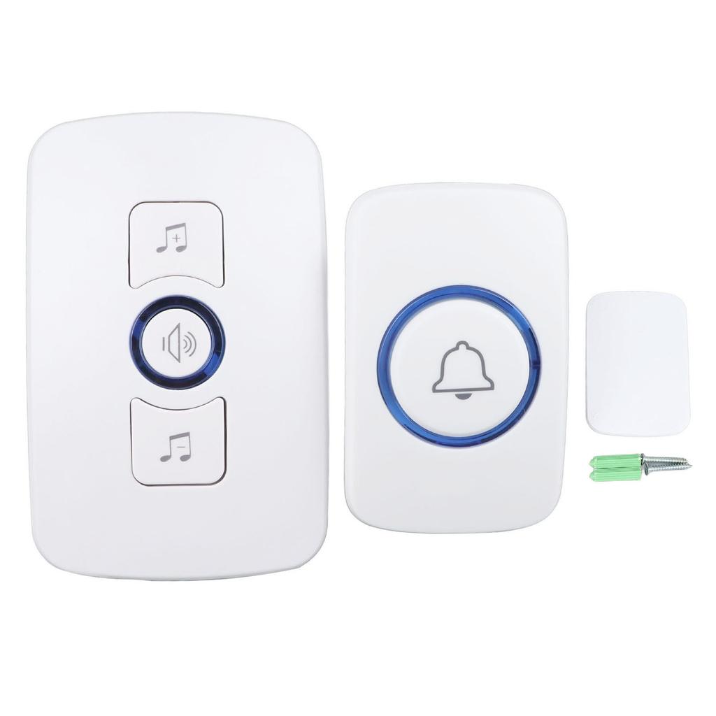 Wireless Doorbell 100 V To 32 Songs Highly Sensitive Smart Music Doorbell for Hotels Restaurants Home