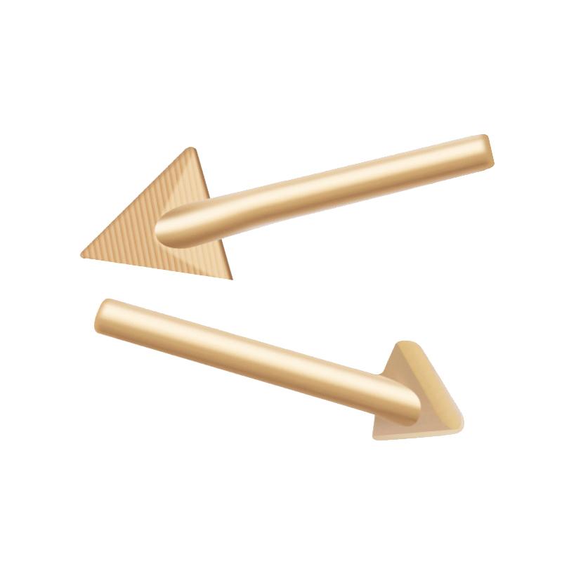 Набор из 3 шт. наконечников для паяльника, медные треугольные сглаживающие головки, сменные наконечники для 80-ваттного пластикового сварочного аппарата, инструмент для ремонта