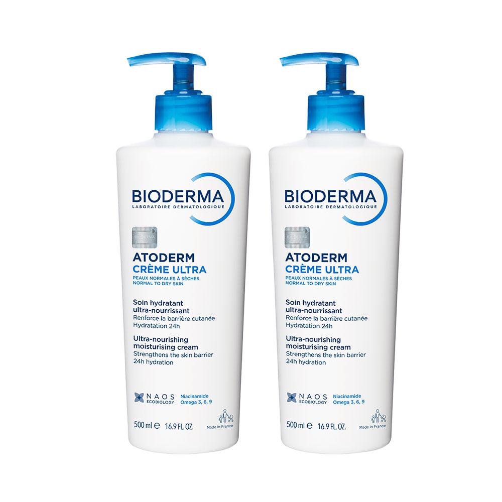 Bioderma Атодерм Ультра-крем 500мл+500мл