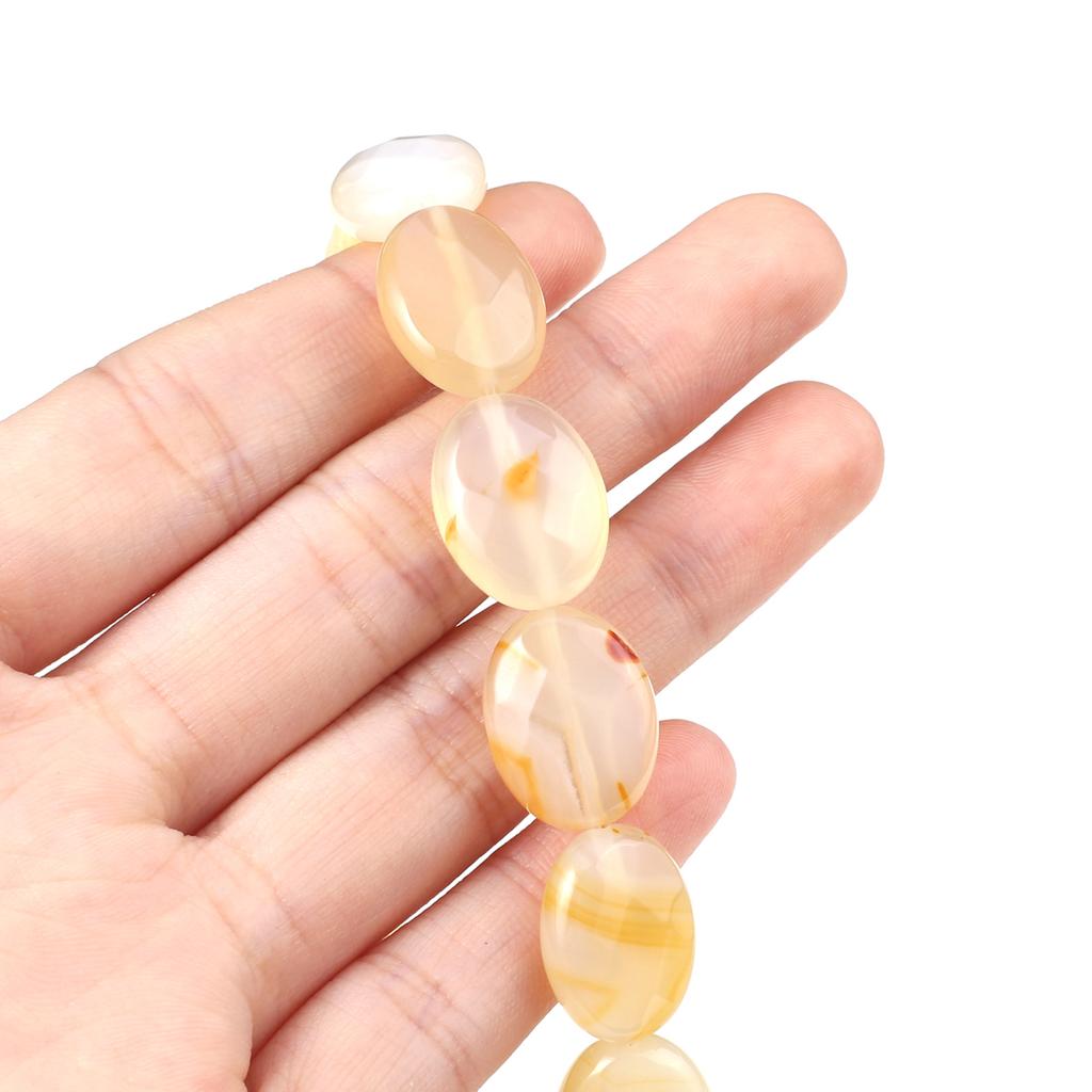 Бусины из натурального камня опал/агат/малахит овальные граненые бусины для изготовления ювелирных изделий DIY ожерелье браслет серьги аксессуар