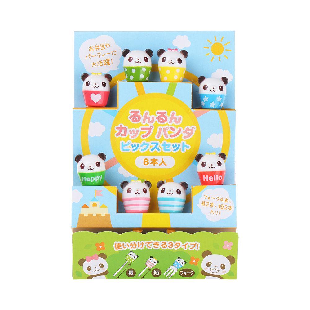 Мультяшная посуда Бенто Ланчи Декор Торт Десерт Палочка для Закусок Зубочистка Фруктовая Вилка