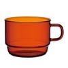 HARIO COLORS Stack Amber Mug,