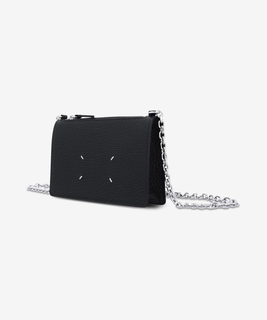 Maison Margiela 4-Stitch Chain Wallet - Black / Sa1Vl0038P4455T8013