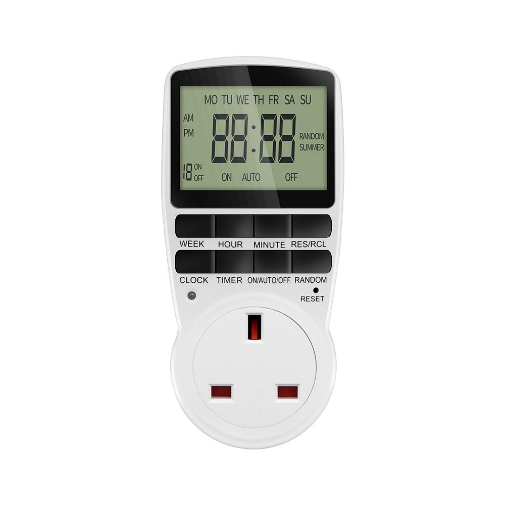 Электронный цифровой таймер, кухонный таймер, розетка, программируемая розетка с таймером, вилка EU/US/FR/UK/AU, таймер, переключатель 220 В 110 В