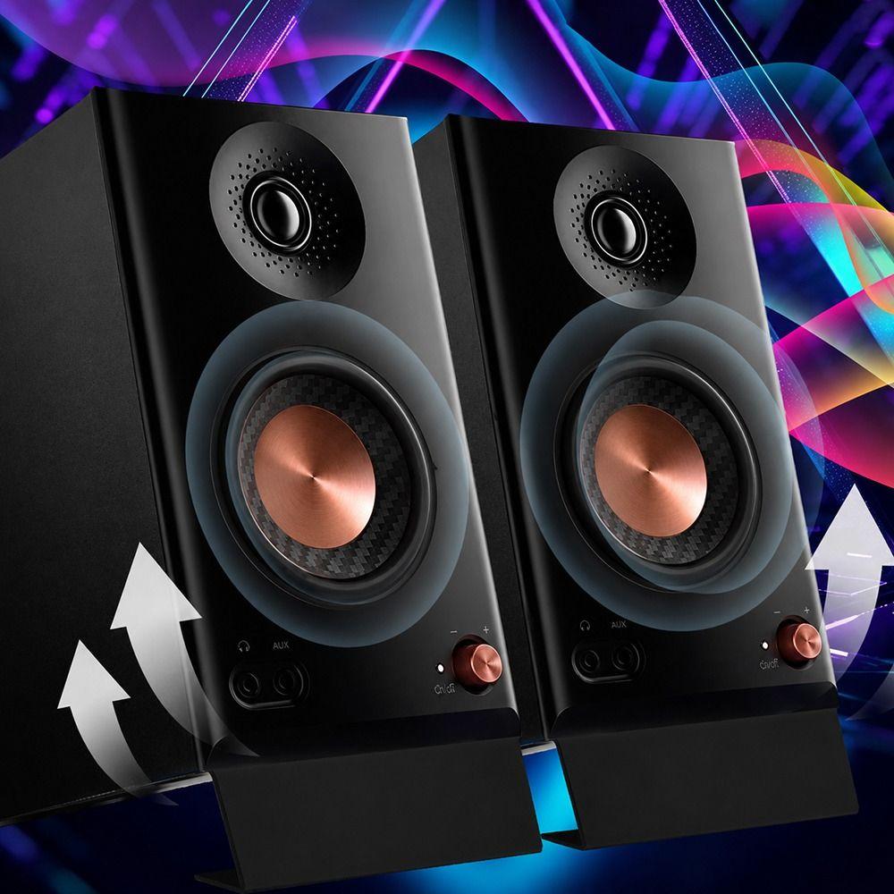 1Pcs Anti Vibration Feet Bookshelf Speaker Stand  for Speakers Under 4.5inches 6.5inches