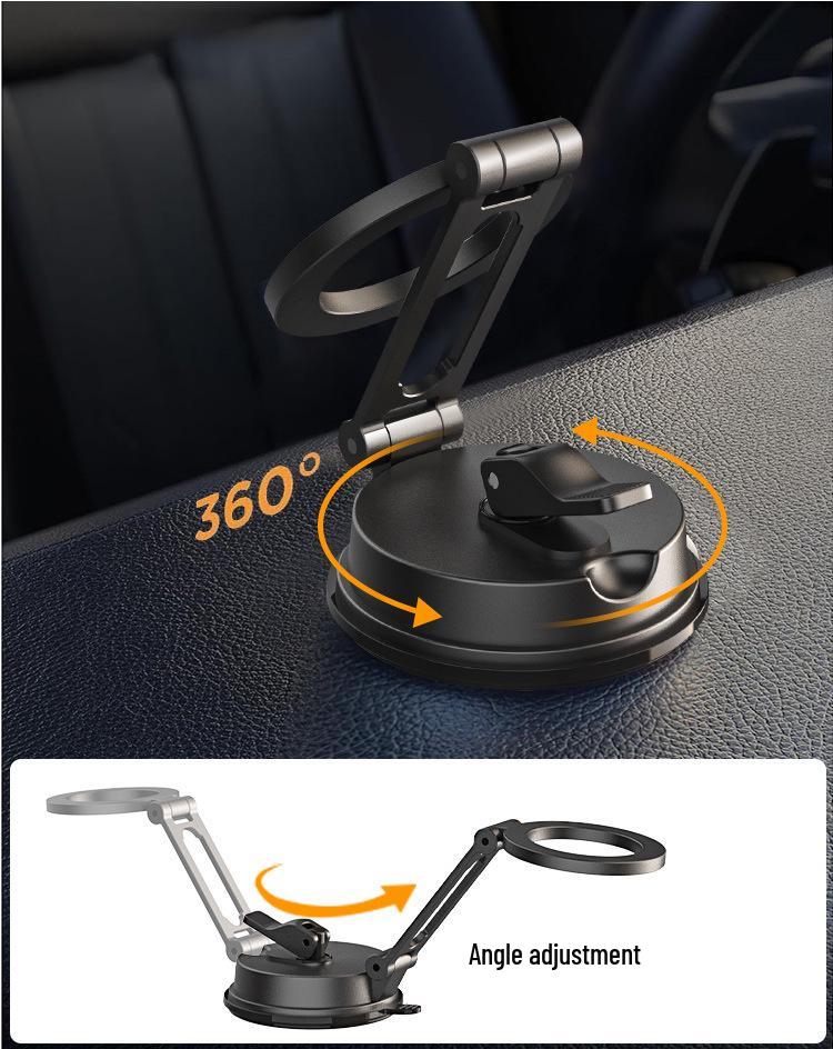 Universal Dashboard Magnetic Phone Holder with Suction Cup