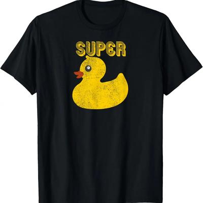 Футболка Super Duck Винтажная футболка для рестлинга
