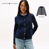 Tommy Hilfiger Женский двусторонний вязаный кардиган с круглым вырезом