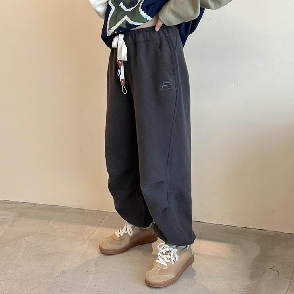 Женские Повседневные Спортивные Широкие Свободные Эластичные С Высокой Талией Эластичные Легкие Брюки для Бега