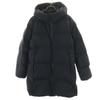 Seamless Down Coat L Navy Women Used